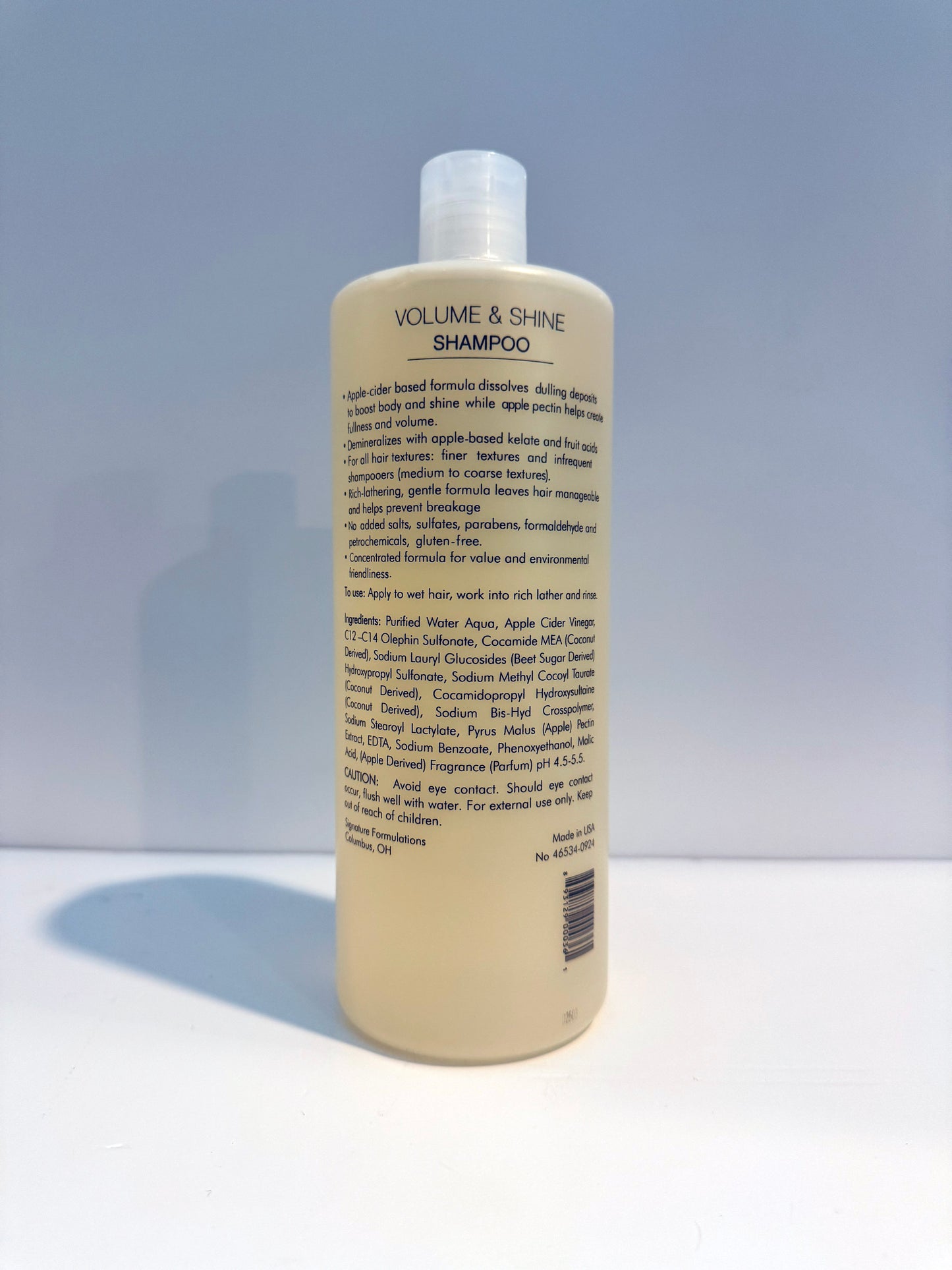 Volume and Shine Shampoo Liter